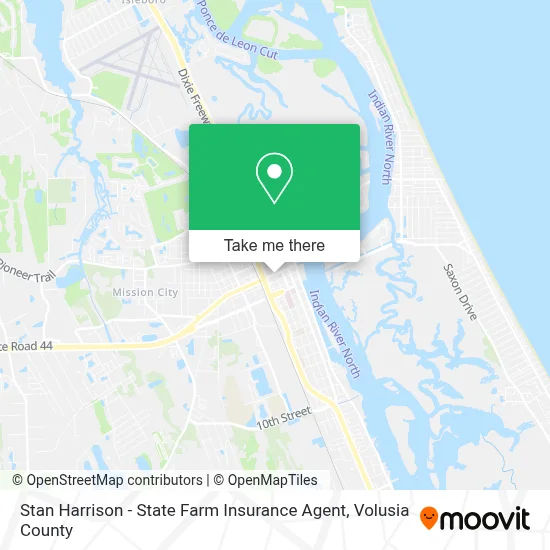 Stan Harrison - State Farm Insurance Agent map