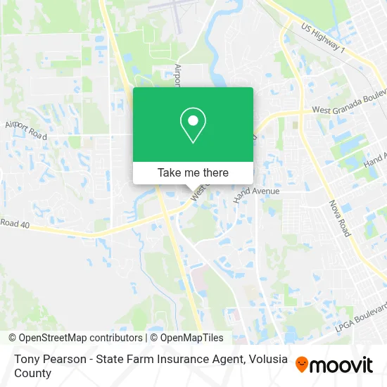 Tony Pearson - State Farm Insurance Agent map