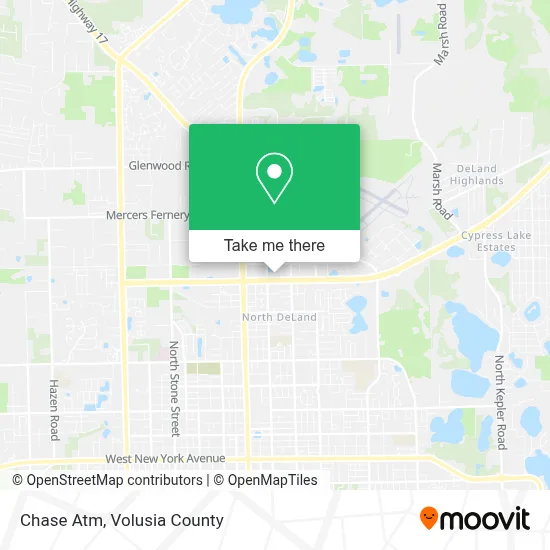 Chase Atm map