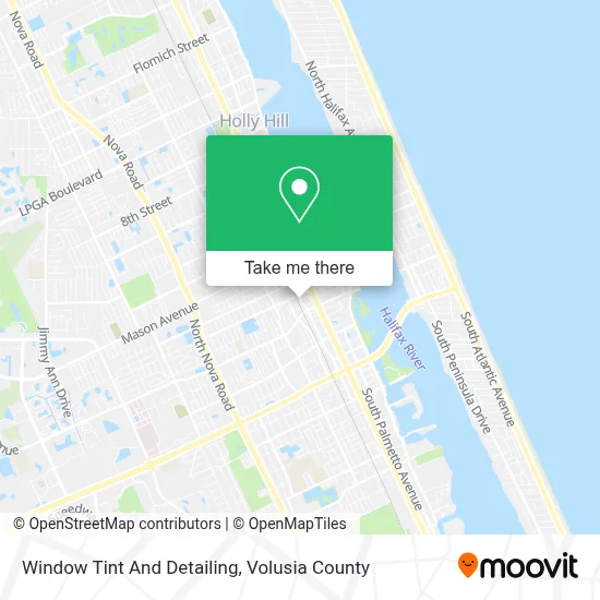 Window Tint And Detailing map
