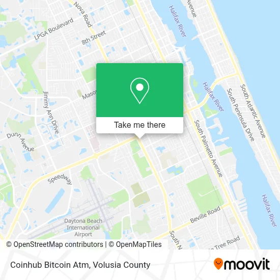 Coinhub Bitcoin Atm map