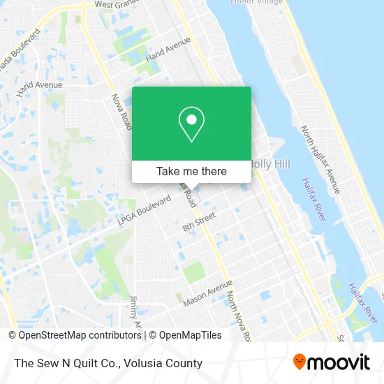 The Sew N Quilt Co. map