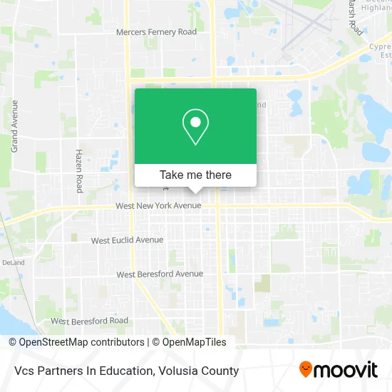 Vcs Partners In Education map