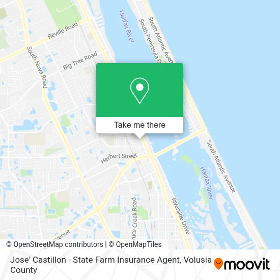 Jose' Castillon - State Farm Insurance Agent map