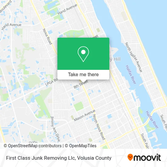 First Class Junk Removing Llc map