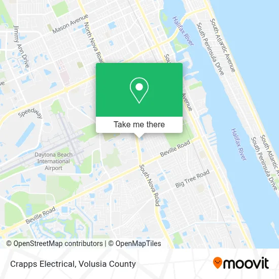 Crapps Electrical map