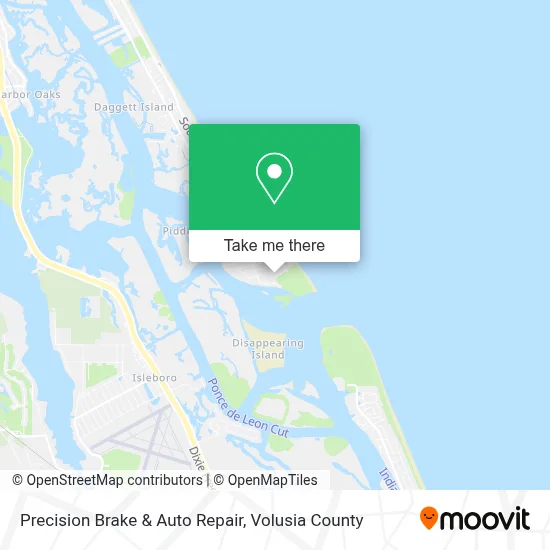 Precision Brake & Auto Repair map