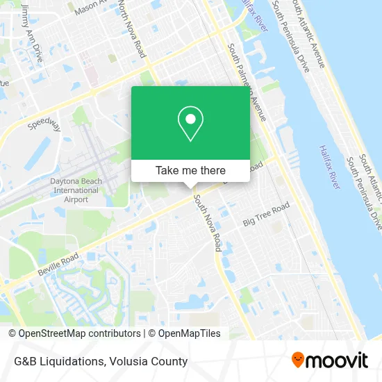 G&B Liquidations map