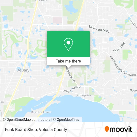 Funk Board Shop map