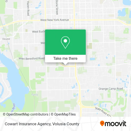 Cowart Insurance Agency map