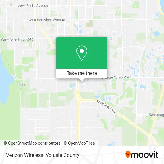 Verizon Wireless map