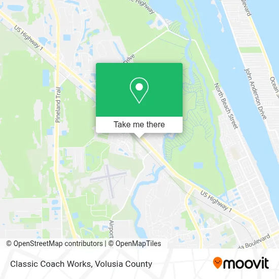 Classic Coach Works map