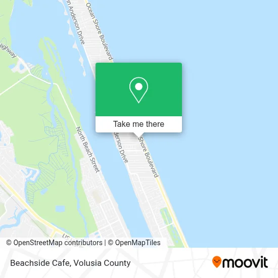 Beachside Cafe map