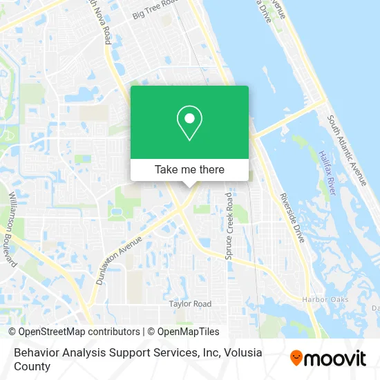 Behavior Analysis Support Services, Inc map