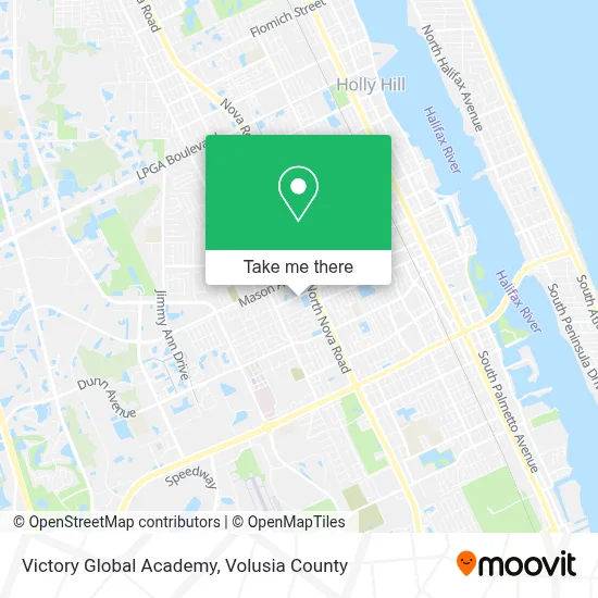 Victory Global Academy map