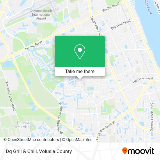 Dq Grill & Chill map