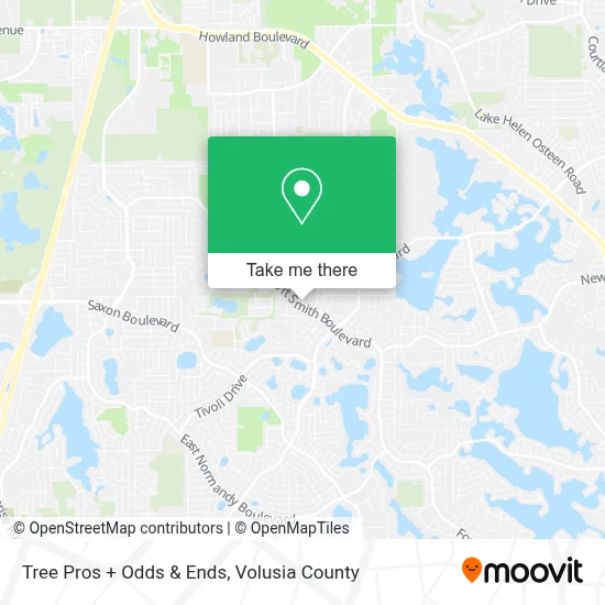 Tree Pros + Odds & Ends map