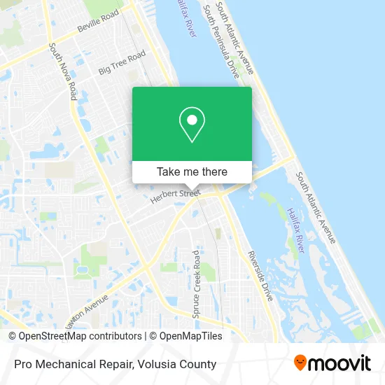 Pro Mechanical Repair map