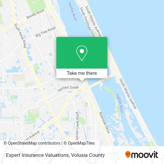 Expert Insurance Valuations map
