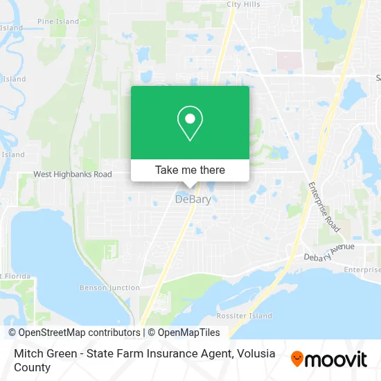 Mitch Green - State Farm Insurance Agent map