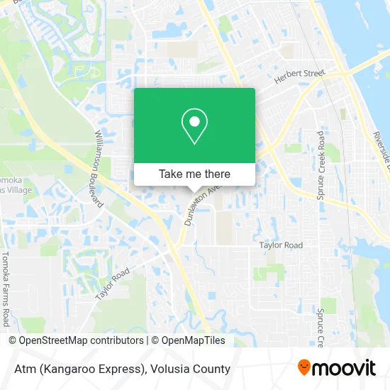 Atm (Kangaroo Express) map