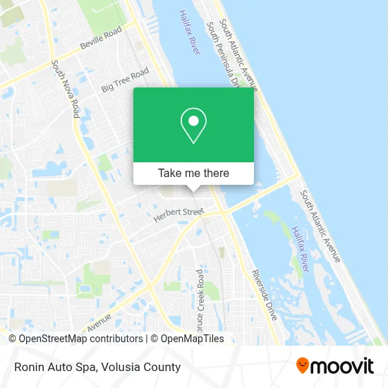 Ronin Auto Spa map