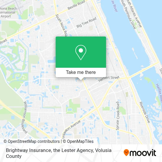Brightway Insurance, the Lester Agency map