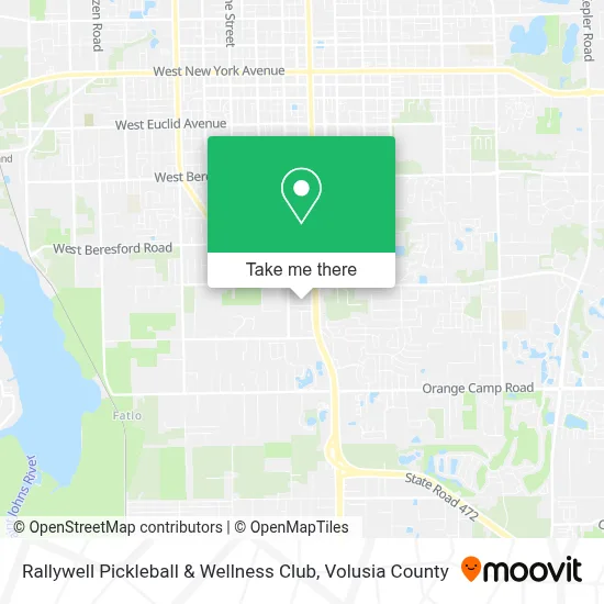 Rallywell Pickleball & Wellness Club map
