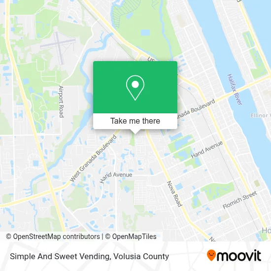 Simple And Sweet Vending map