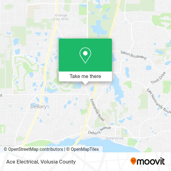 Ace Electrical map