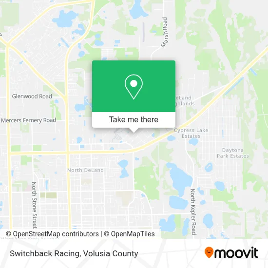Switchback Racing map