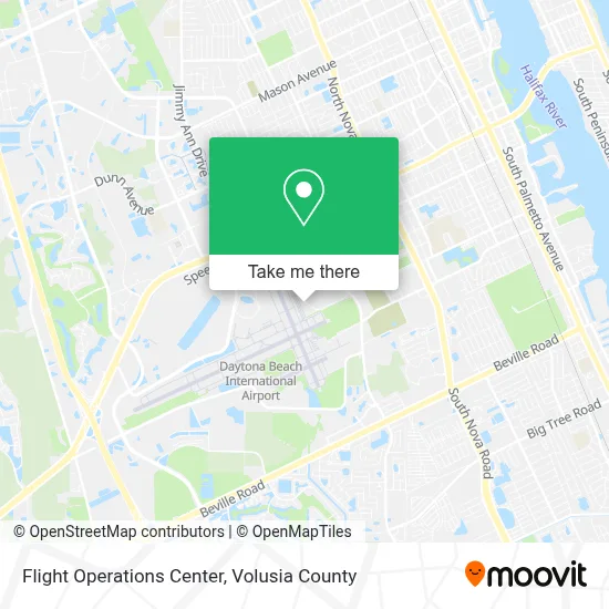 Flight Operations Center map
