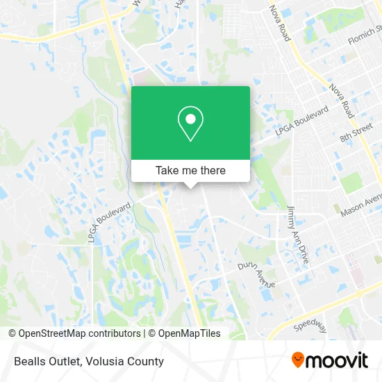 Bealls Outlet map