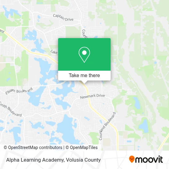 Alpha Learning Academy map
