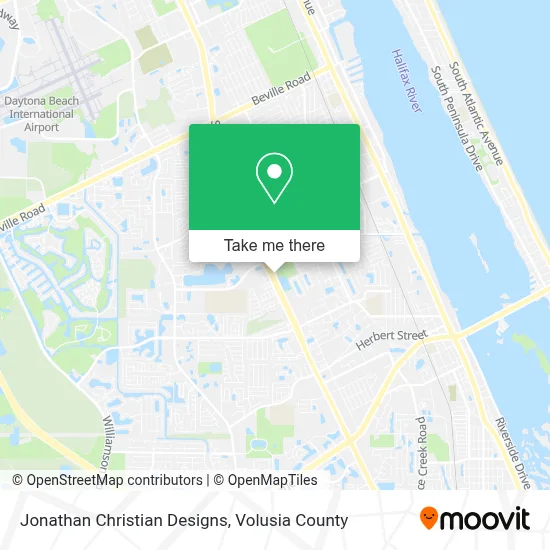 Jonathan Christian Designs map
