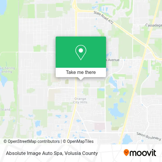 Absolute Image Auto Spa map