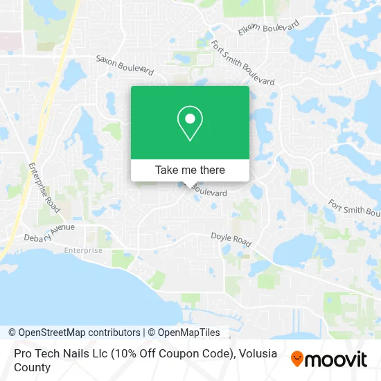 Pro Tech Nails Llc (10% Off Coupon Code) map