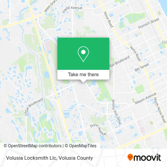 Volusia Locksmith Llc map