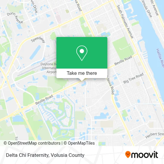 Delta Chi Fraternity map