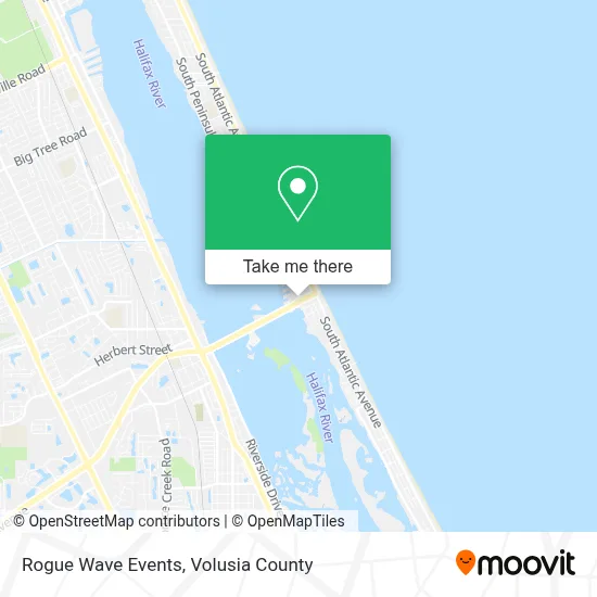 Rogue Wave Events map