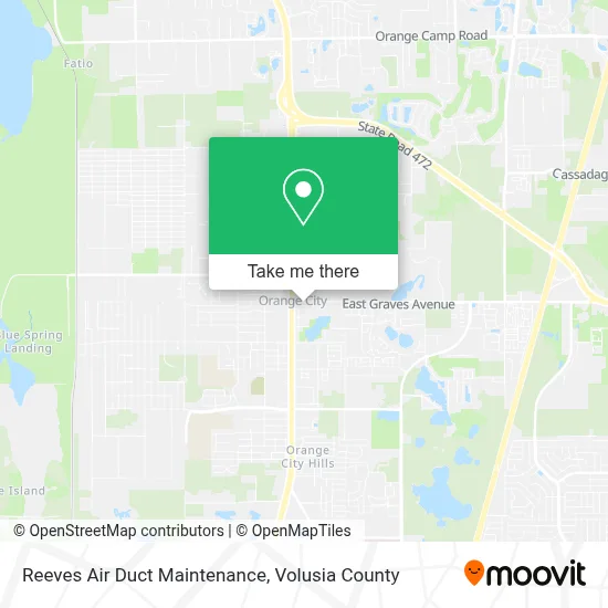 Reeves Air Duct Maintenance map