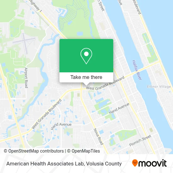 American Health Associates Lab map