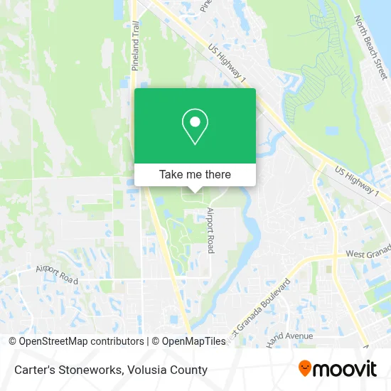 Carter's Stoneworks map
