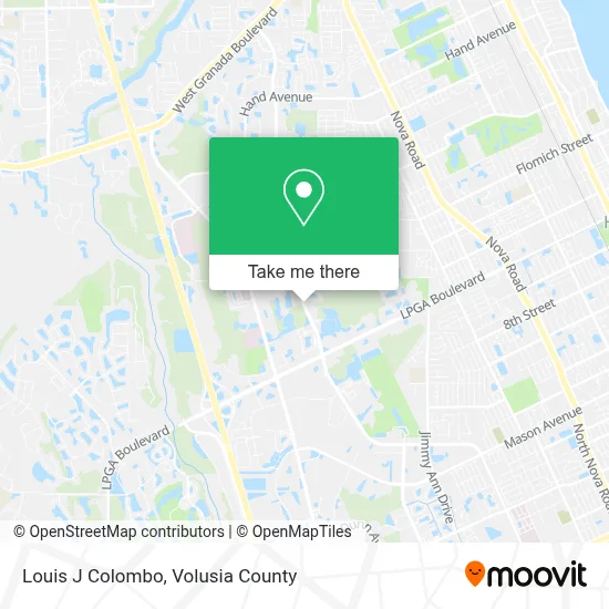 Louis J Colombo map