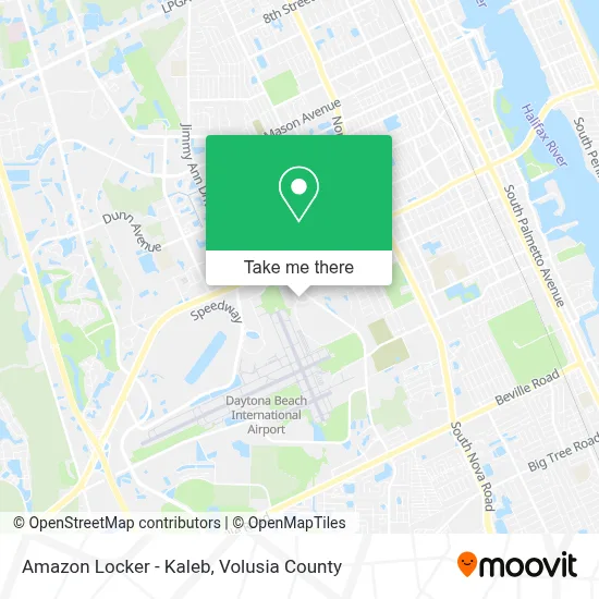 Amazon Locker - Kaleb map