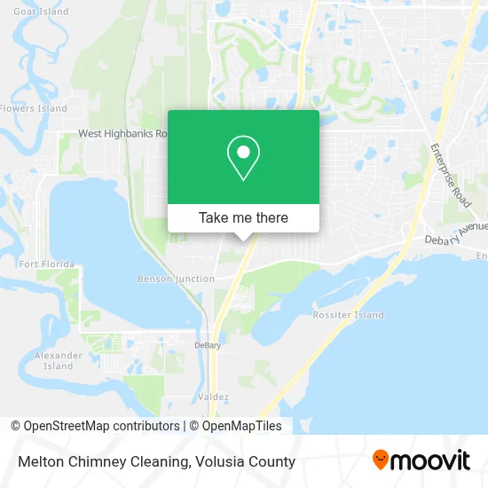 Melton Chimney Cleaning map