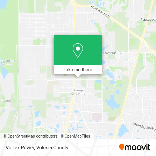Vortex Power map