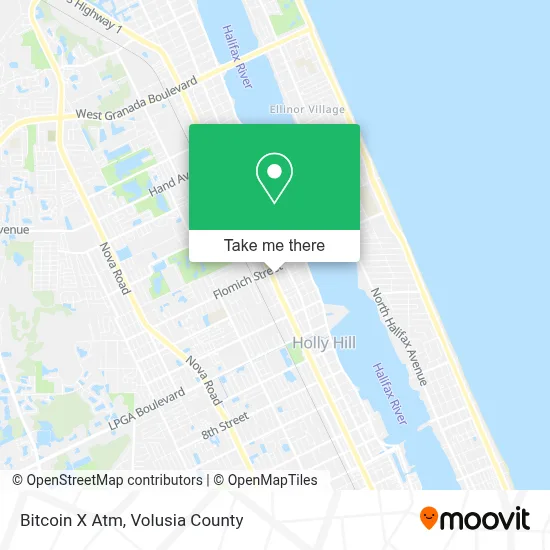 Bitcoin X Atm map
