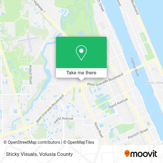 Sticky Visuals map