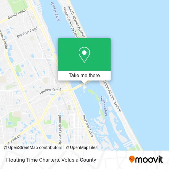 Floating Time Charters map